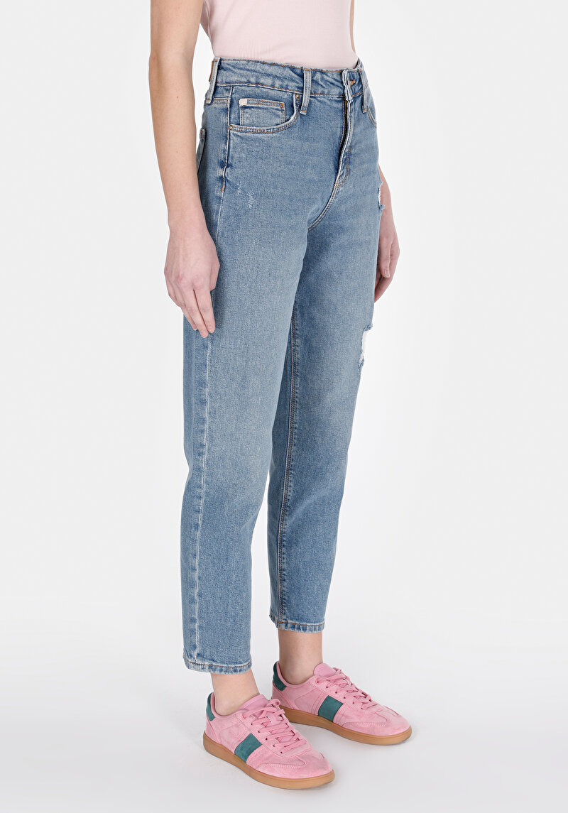 Показати інформацію про 896  Maria Джинси Жіночі Блакитні  Cl1073516