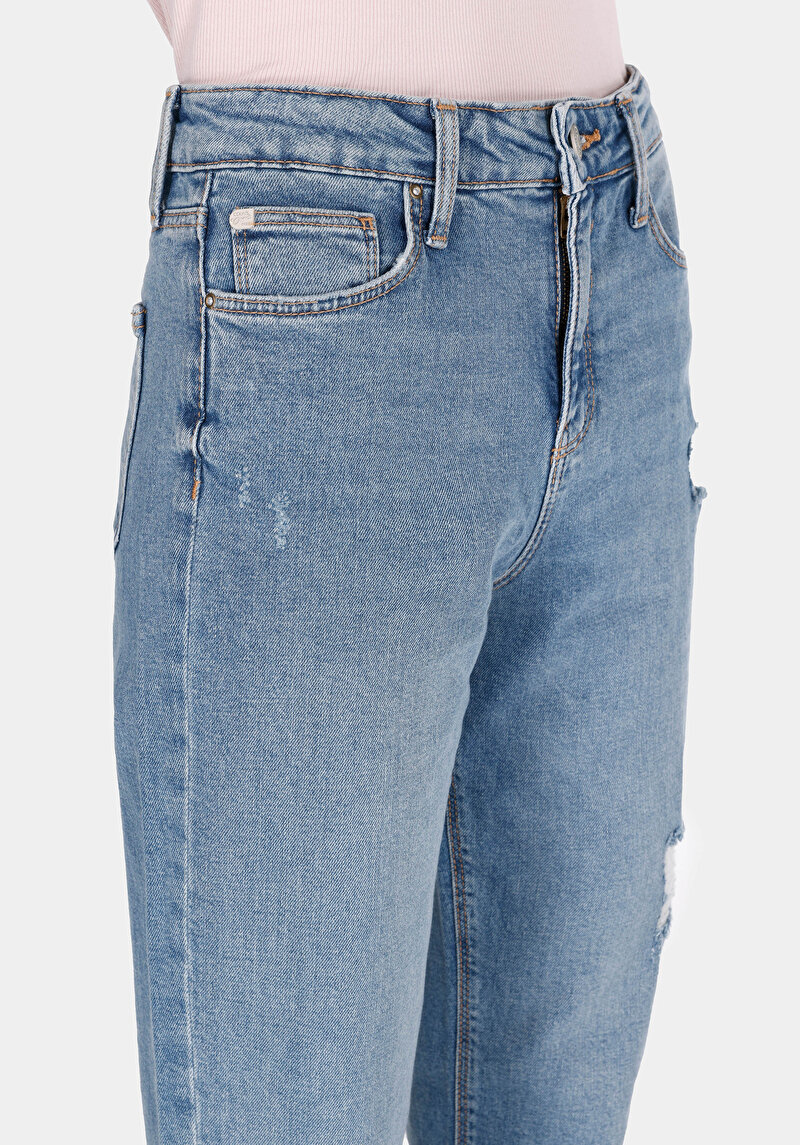 Показати інформацію про 896  Maria Джинси Жіночі Блакитні  Cl1073516