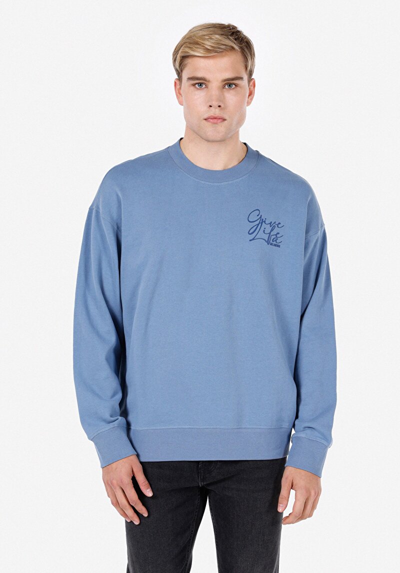 Зображення Толстовка Чоловіча Блакитна  Cl1072087