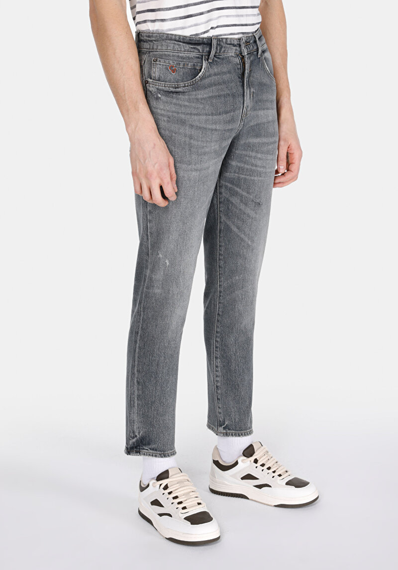 Зображення 067 Jack Джинси Чоловічі Сірі Класичного Крою Cl1074503