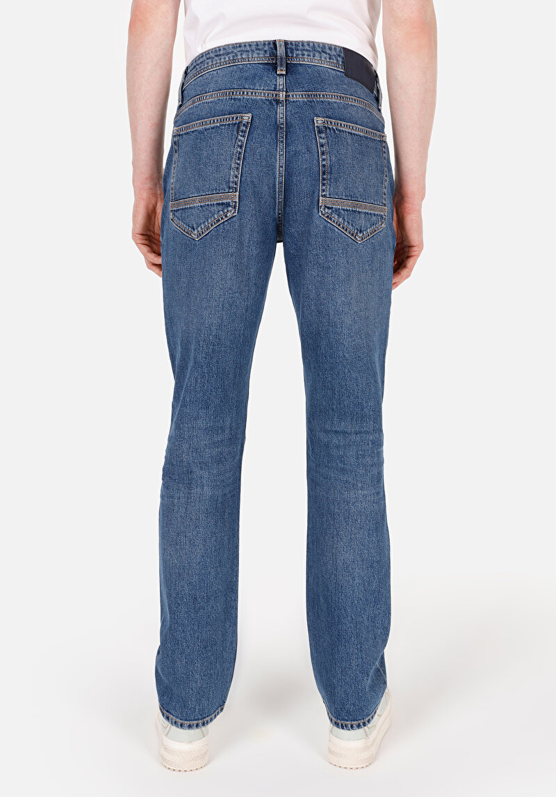 Показати інформацію про 045 David Джинси Чоловічі Блакитні Класичного Крою Cl1070566