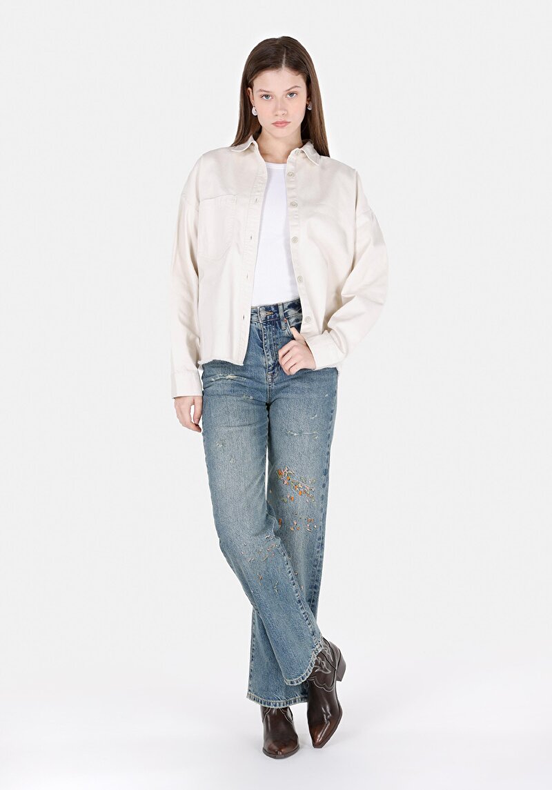 Зображення 900 Laris Джинси Жіночі  Прямого Крою Cl1074521