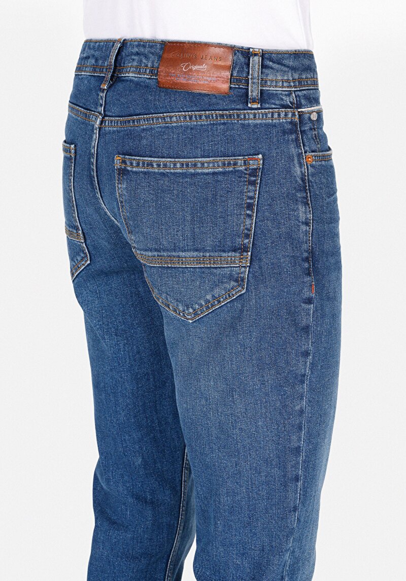 Показати інформацію про 044 Karl Джинси Чоловічі Блакитні Прямого Крою Cl1072225