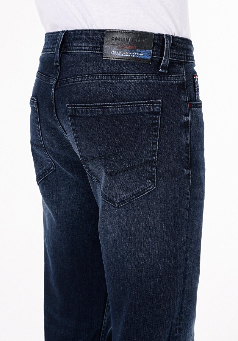 Показати інформацію про 045 David Джинси Чоловічі Чорні Класичного Крою Cl1072233