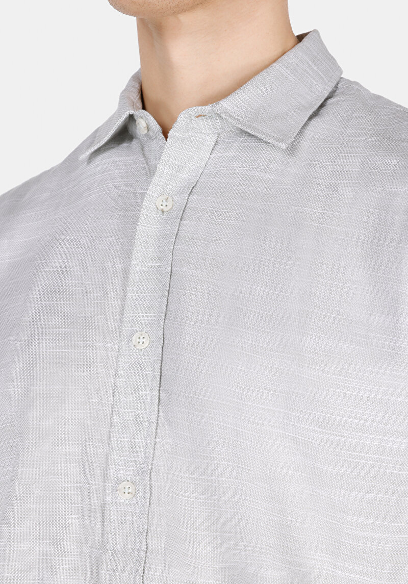 Зображення Сорочка З Довгим Рукавом Чоловіча Зелена Cl1073563