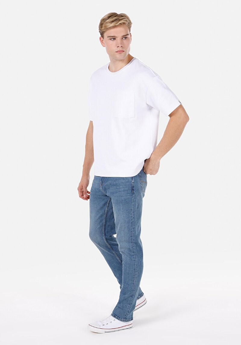 Зображення 067 Jack Джинси Чоловічі Блакитні Класичного Крою Cl1072241