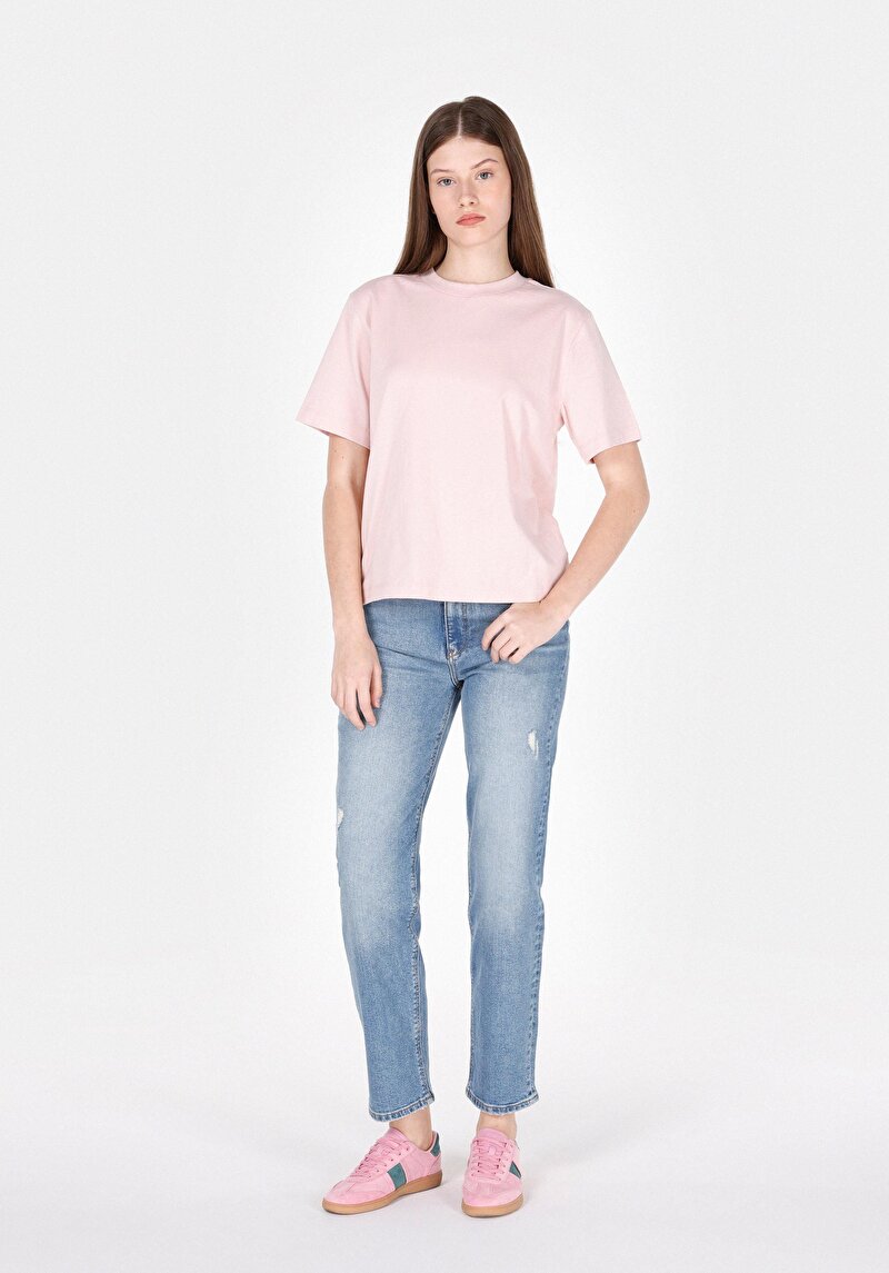 Зображення 884 Lauren Джинси Жіночі Блакитні Прямого Крою Cl1072260