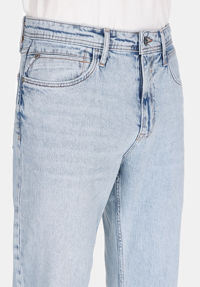 Показати інформацію про 042 John Джинси Чоловічі Блакитні  Cl1074759