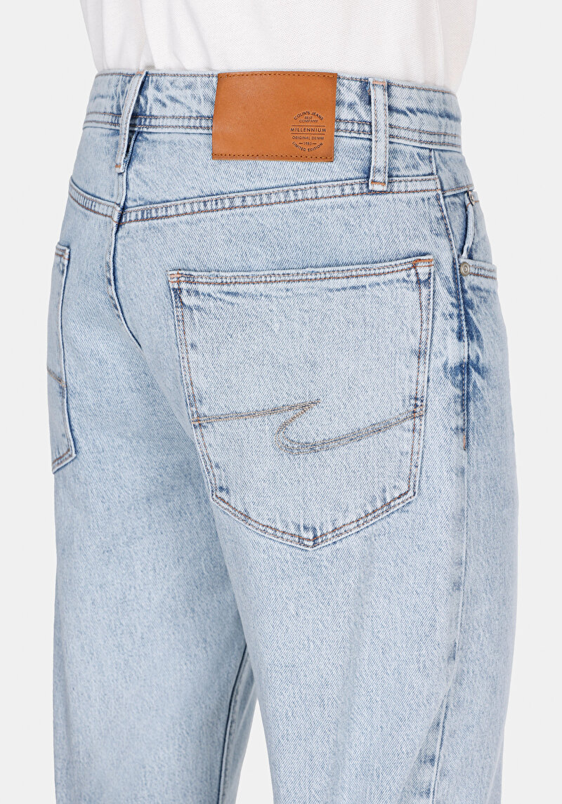 Показати інформацію про 042 John Джинси Чоловічі Блакитні  Cl1074759