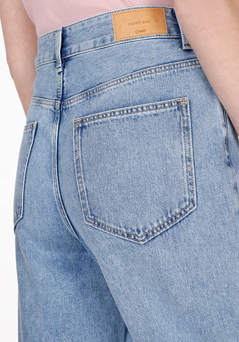 Показати інформацію про 855 Fiona Джинси Жіночі Блакитні  Cl1075182