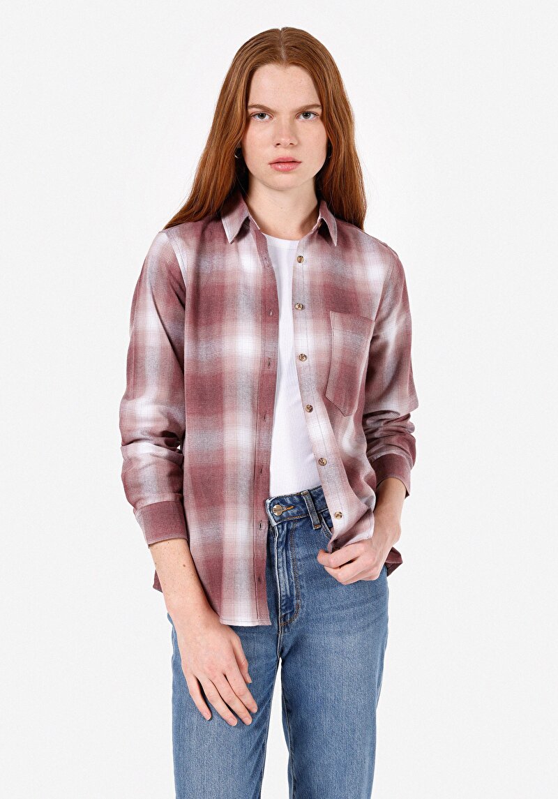 Зображення Сорочка З Довгим Рукавом Жіноча Рожева Cl1072494