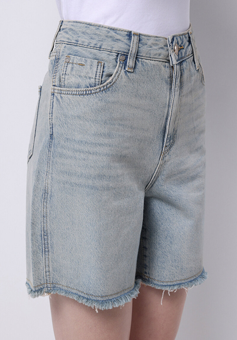 Показати інформацію про Шорти Жіночі Блакитні  Cl1073883