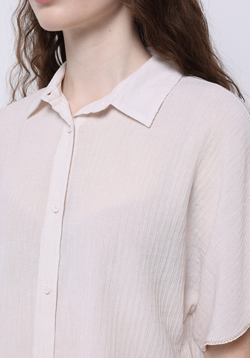 Зображення Сорочка З Коротким Рукавом Жіноча Біла Cl1074244