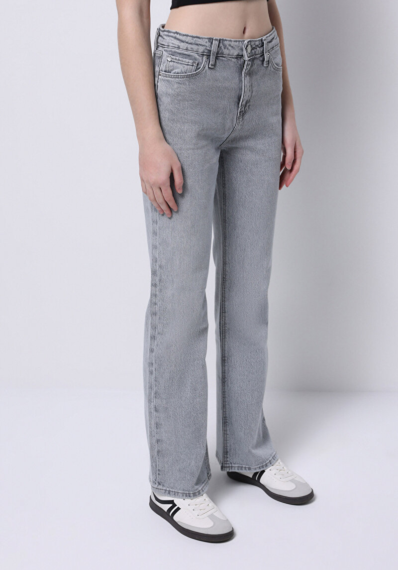 Показати інформацію про 791 Monica Джинси Жіночі Сірі Класичного Крою Cl1074865