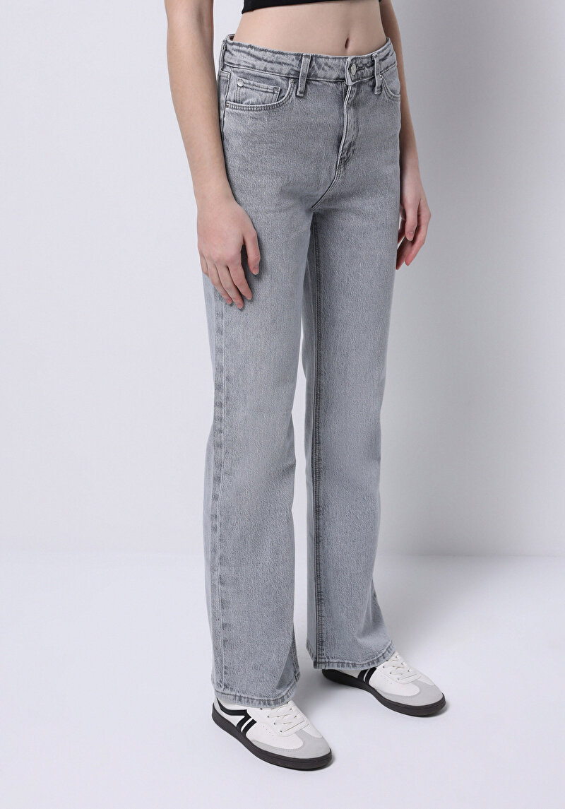 Зображення 791 Monica Джинси Жіночі Сірі Класичного Крою Cl1074865