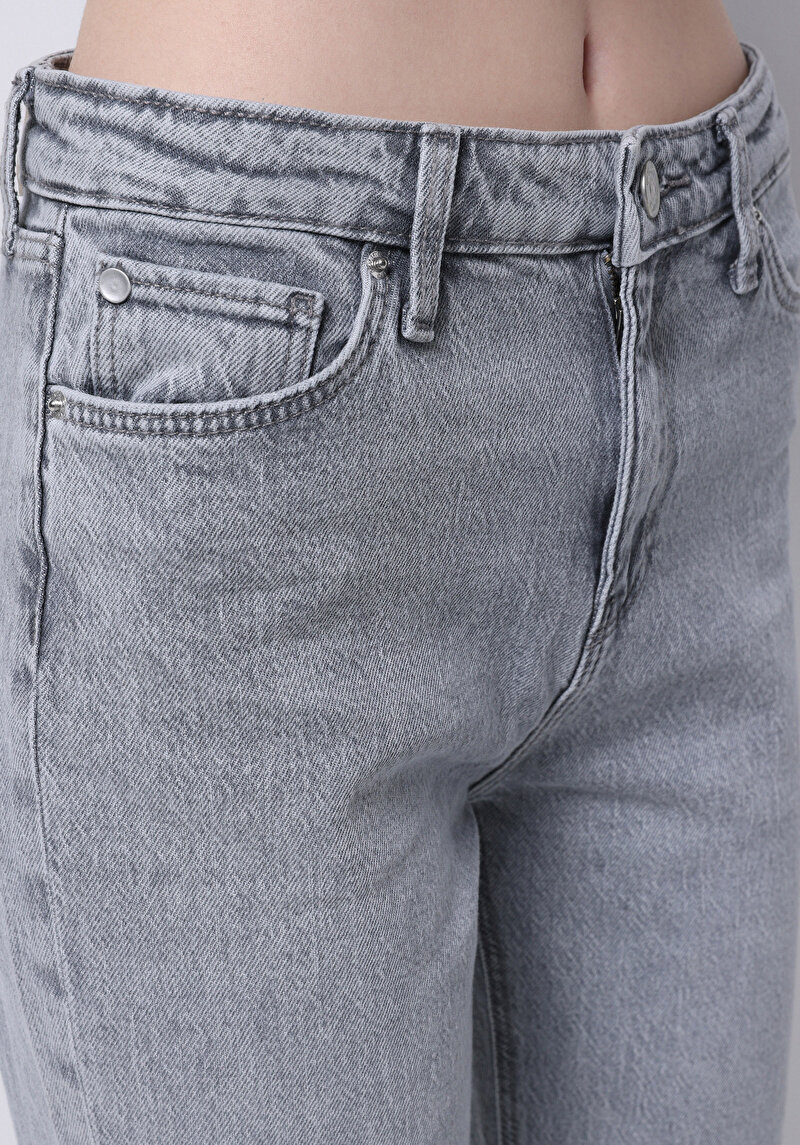 Показати інформацію про 791 Monica Джинси Жіночі Сірі Класичного Крою Cl1074865