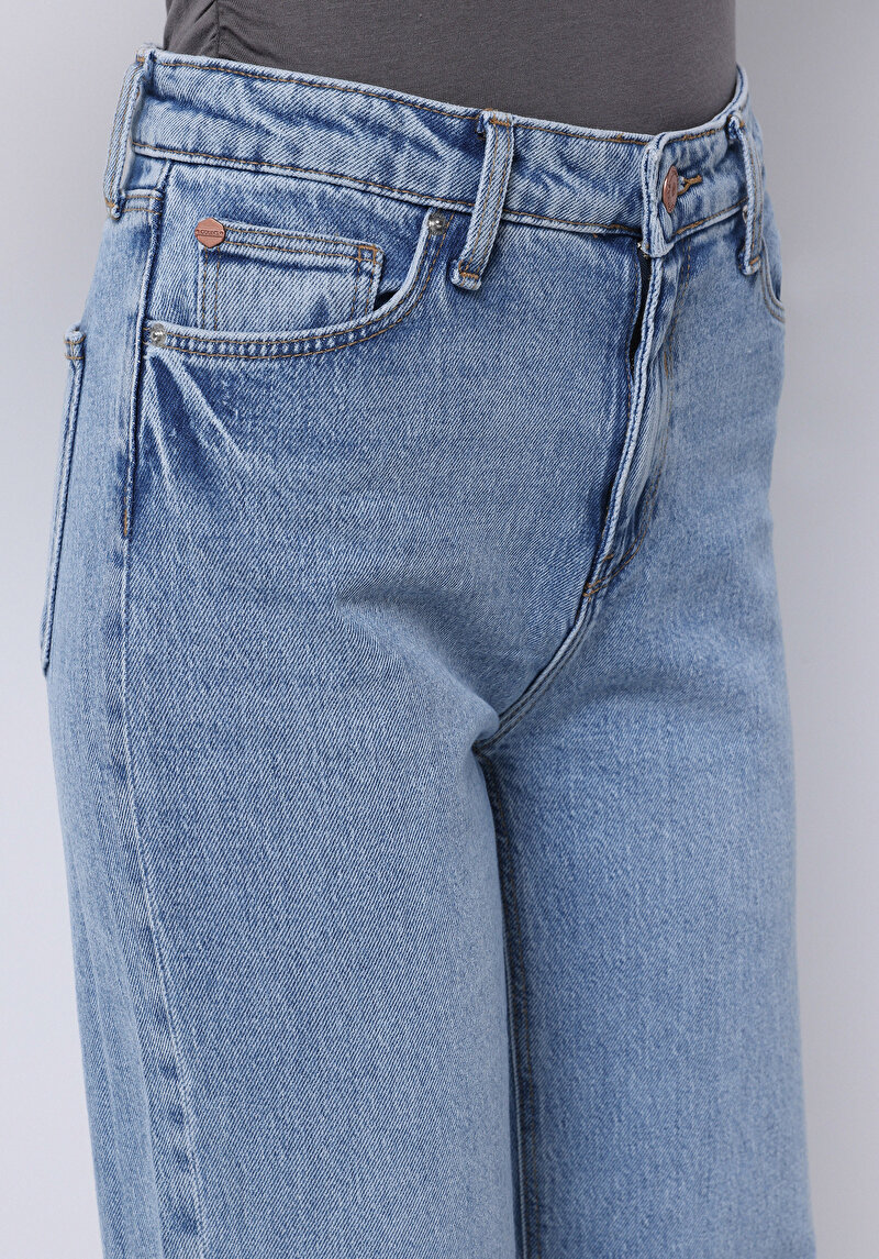 Показати інформацію про 793 Monica Джинси Жіночі Блакитні Класичного Крою Cl1075025