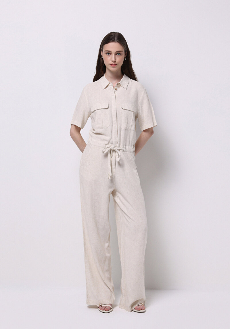 Зображення Комбінезон Жіночий Бежевий  Cl1073341