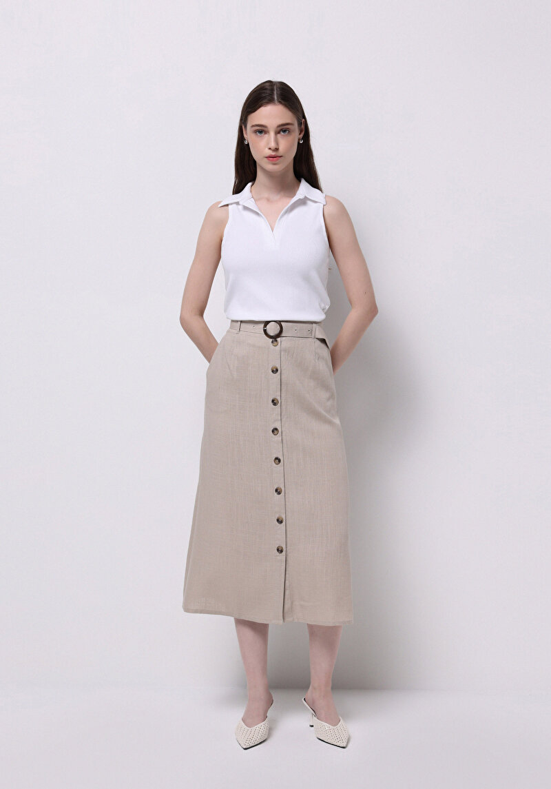 Зображення Спідниця Жіноча Бежева  Cl1074370