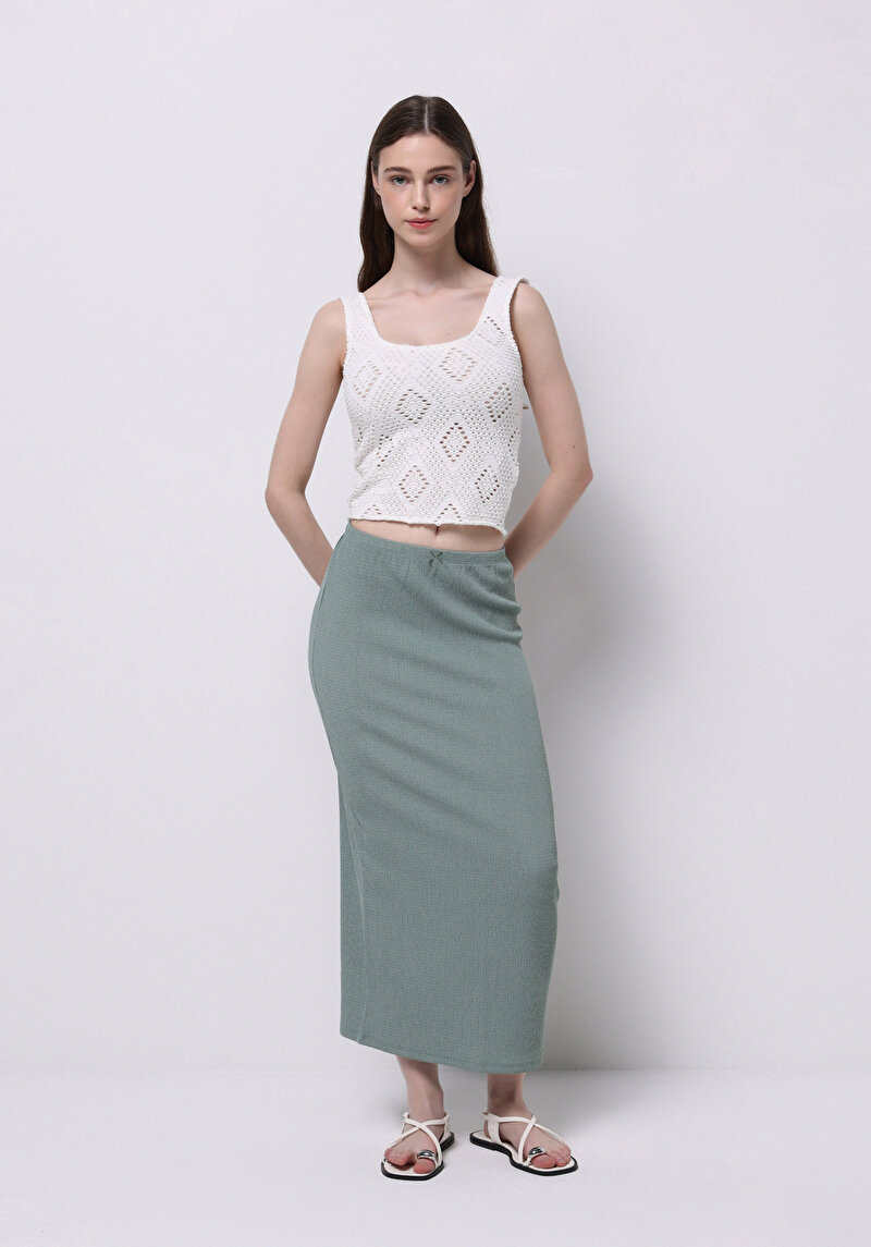 Зображення Спідниця Жіноча Зелена Cl1075023