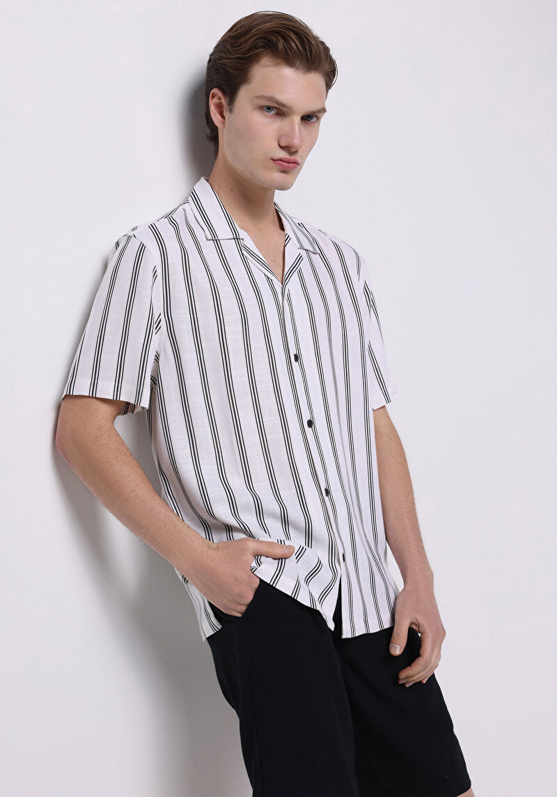 Зображення Сорочка З Коротким Рукавом Чоловіча Біла Cl1073856