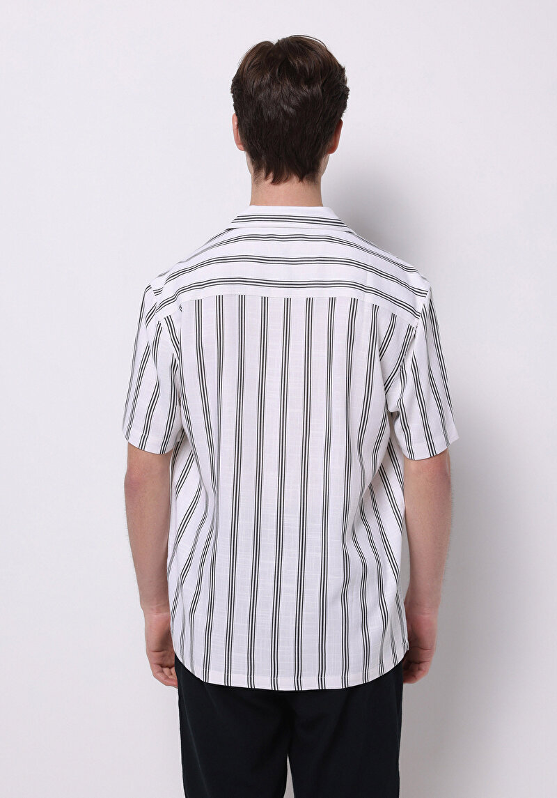 Показати інформацію про Сорочка З Коротким Рукавом Чоловіча Біла  Cl1073856