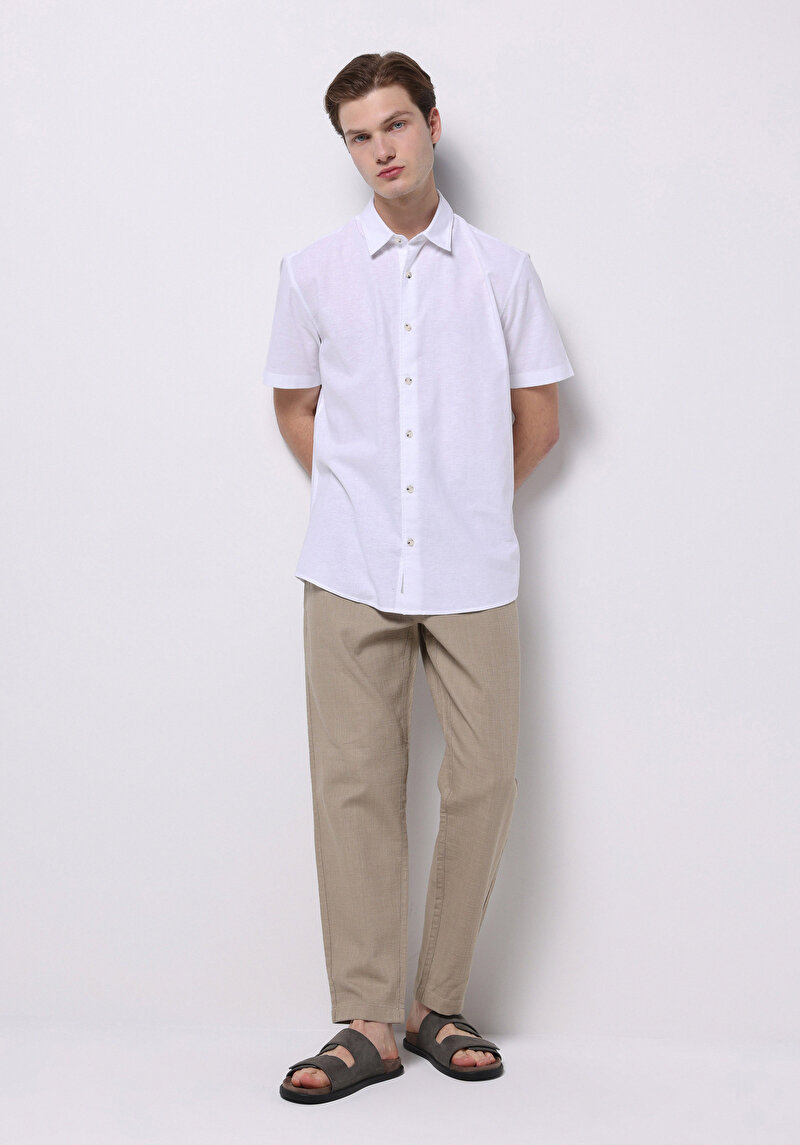 Зображення Брюки Чоловічі Бежеві Cl1073863