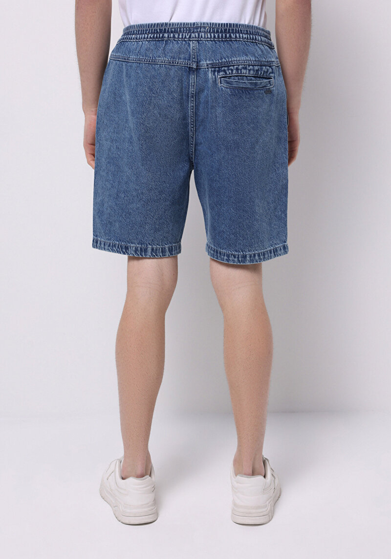 Показати інформацію про Шорти Чоловічі Блакитні  Cl1074451