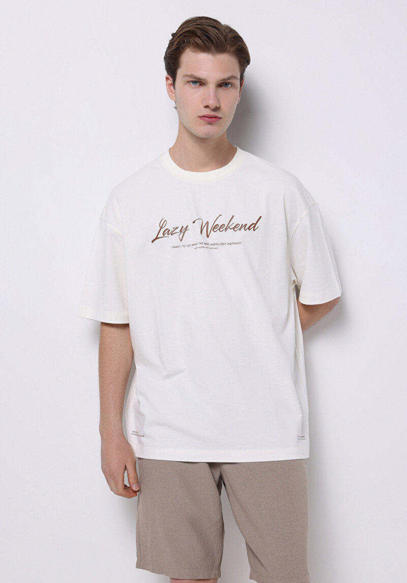 Зображення Футболка З Коротким Рукавом Чоловіча Біла  Cl1074698