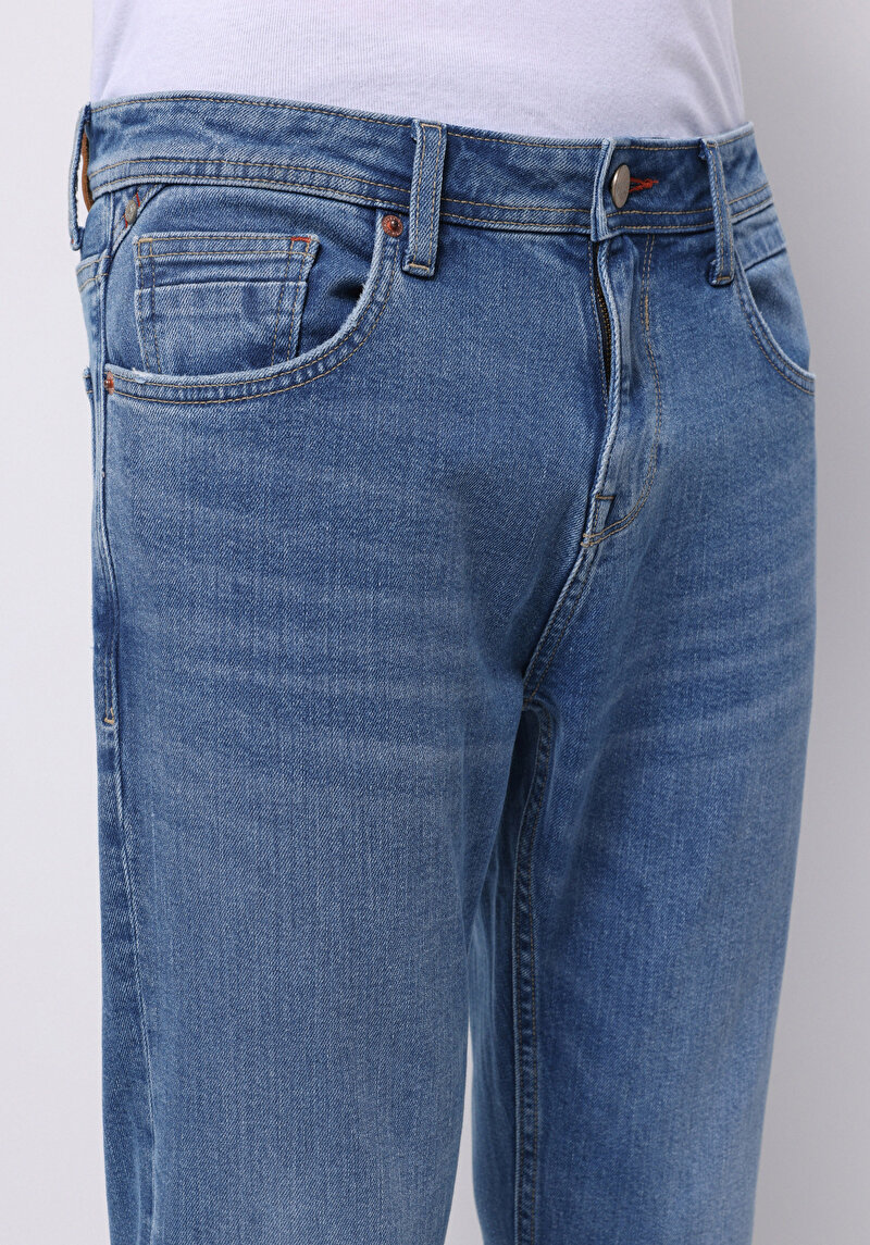 Показати інформацію про 044 Karl Джинси Чоловічі Блакитні Прямого Крою Cl1074810