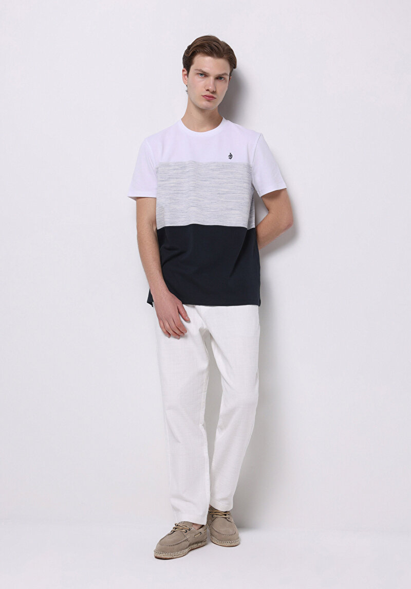 Показати інформацію про Футболка З Коротким Рукавом Чоловіча Синя  Cl1075021