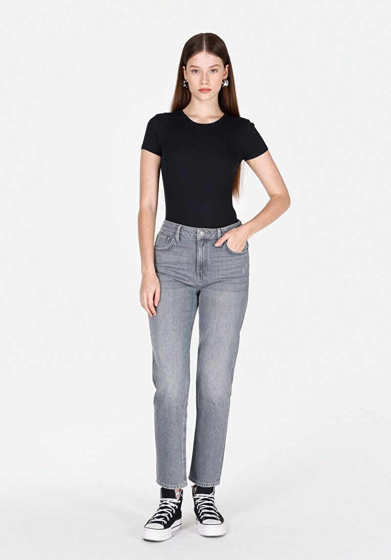 Зображення 893 Julia Джинси Жіночі Сірі Бойфренди Cl1073875