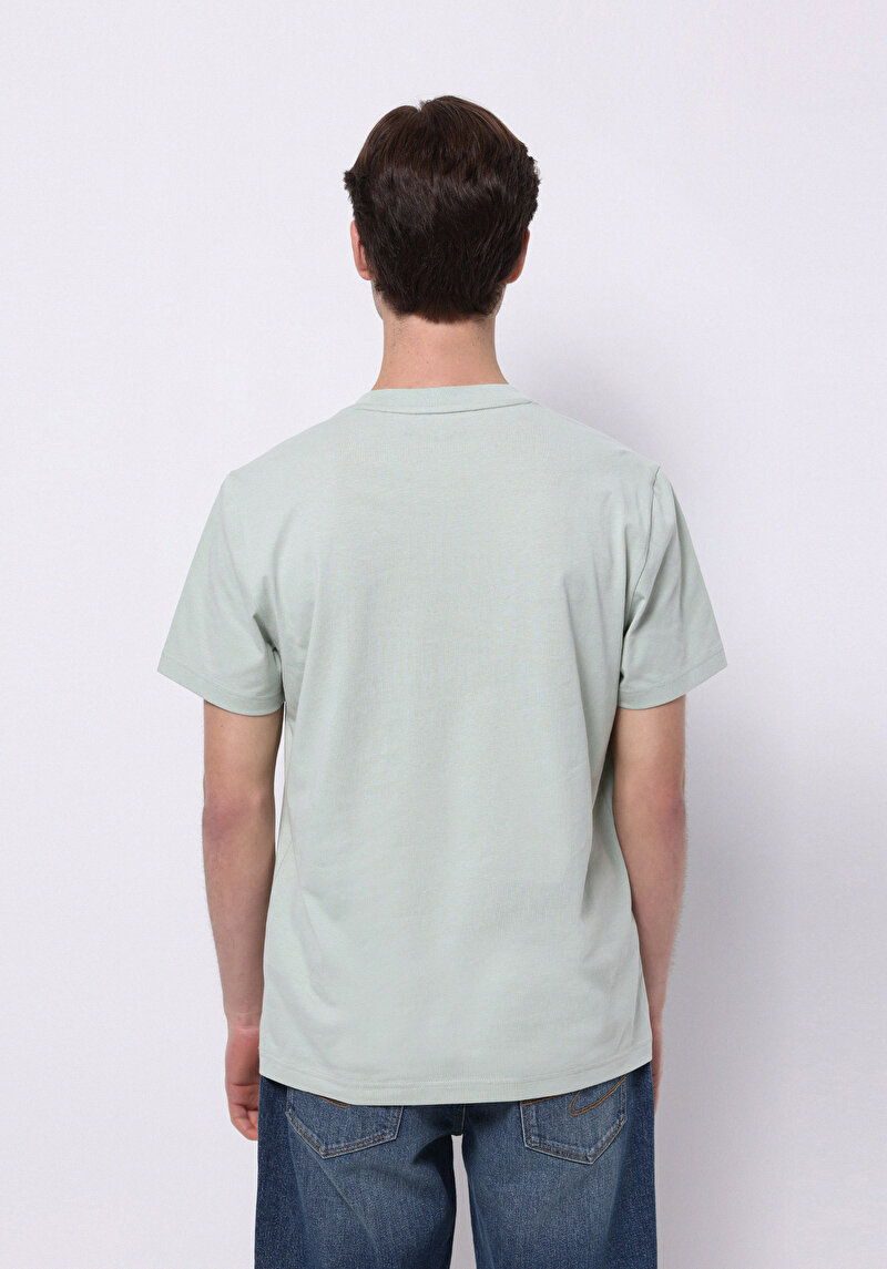 Показати інформацію про Футболка З Коротким Рукавом Чоловіча Бірюзова  Cl1074126