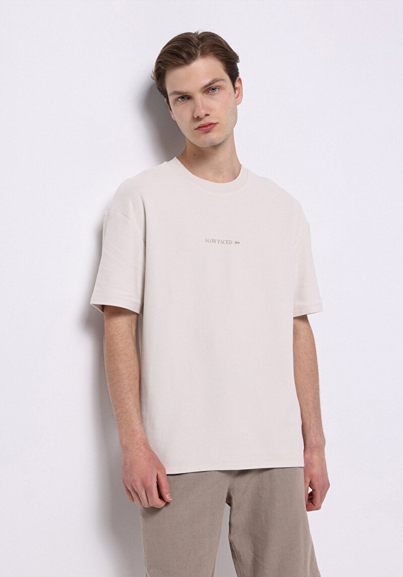 Зображення Футболка З Коротким Рукавом Чоловіча Сіра  Cl1074222