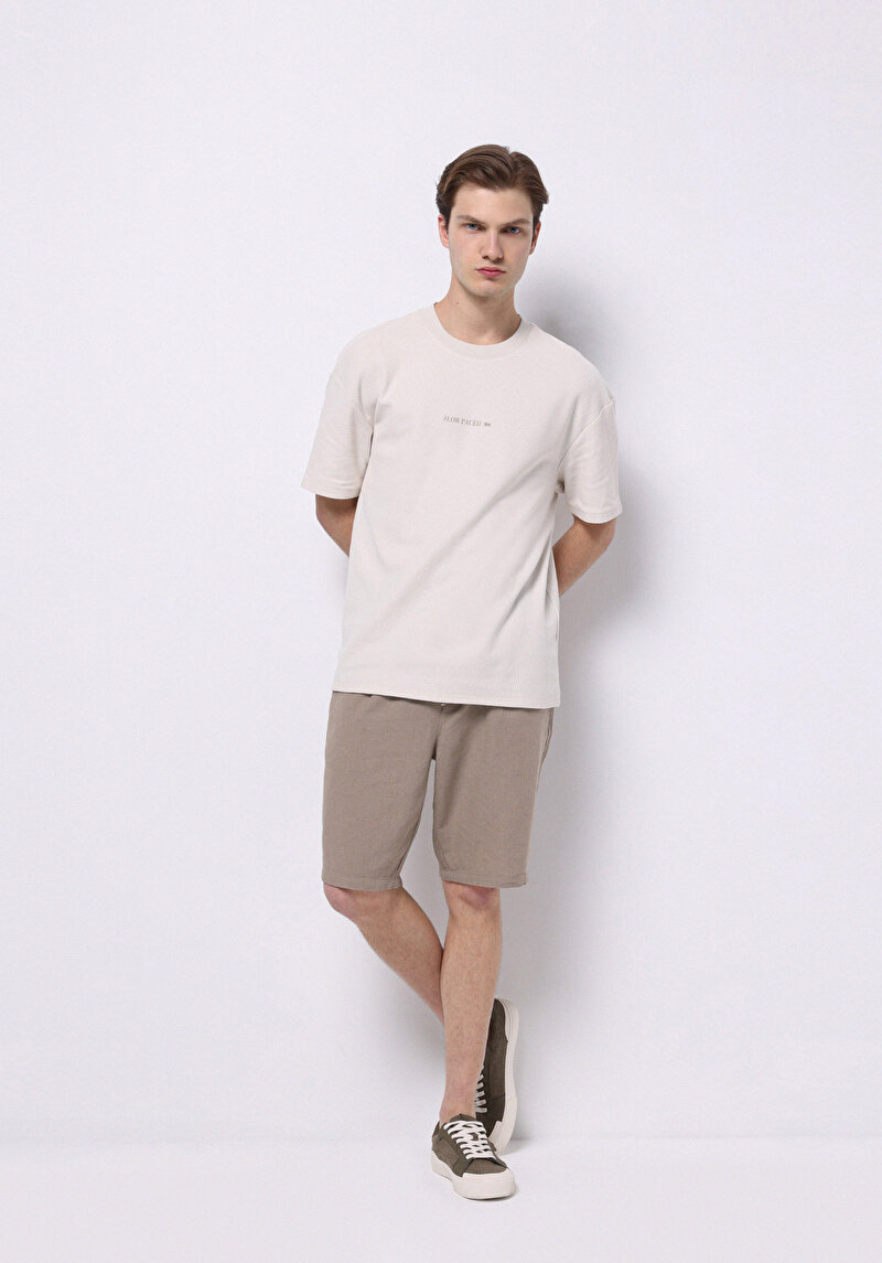 Показати інформацію про Футболка З Коротким Рукавом Чоловіча Сіра  Cl1074222