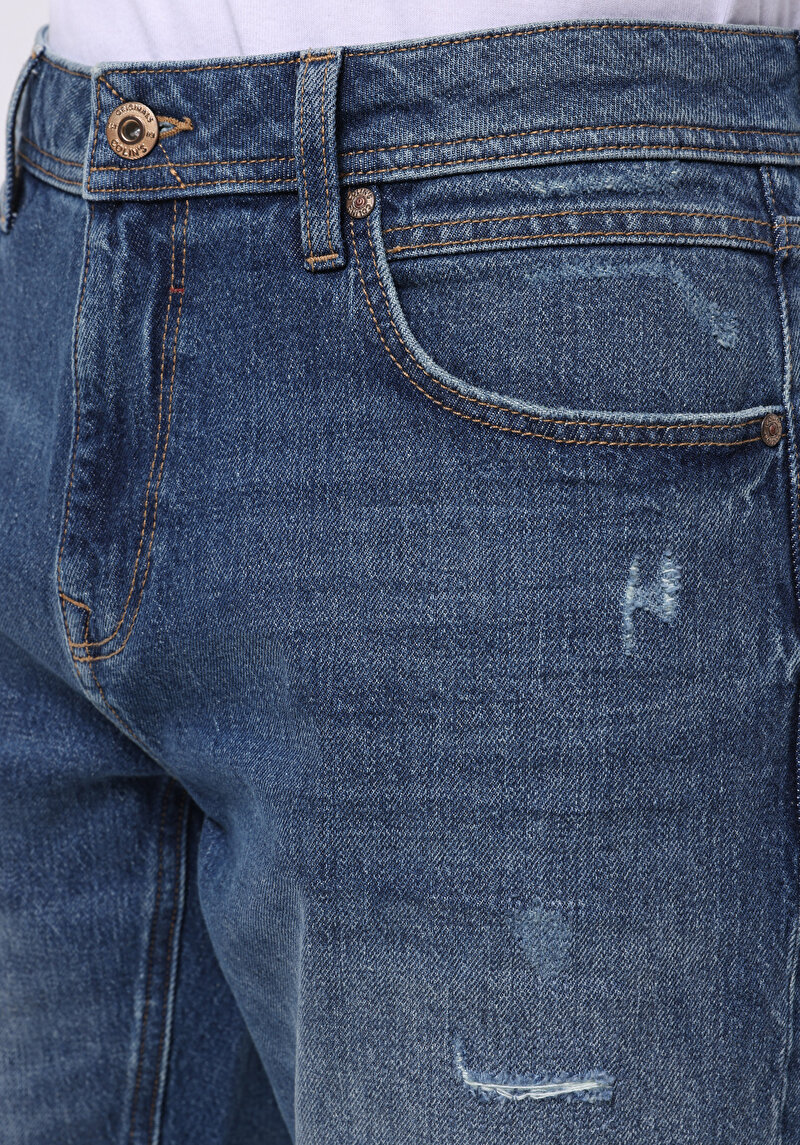 Показати інформацію про Шорти Чоловічі Блакитні  Cl1074440