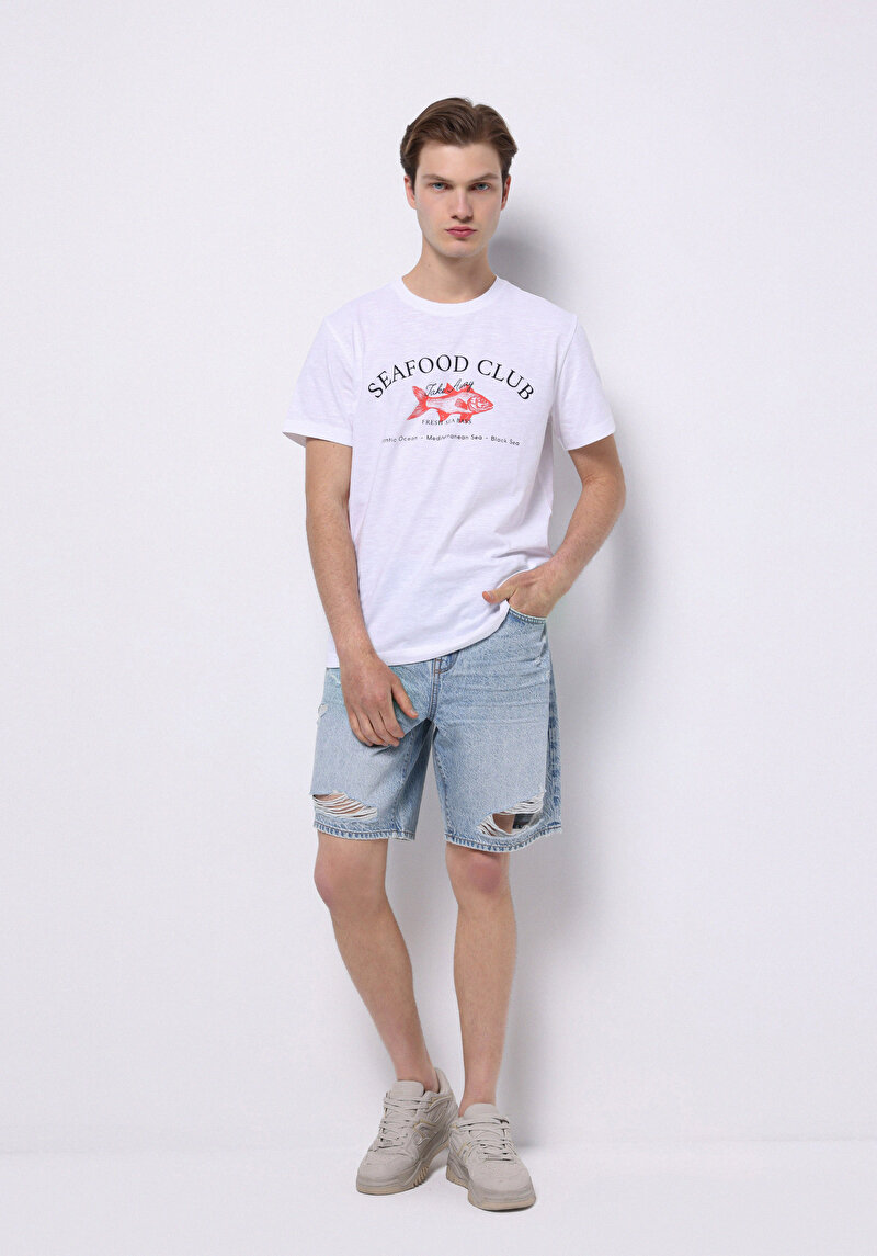 Зображення Шорти Чоловічі Блакитні  Cl1074449