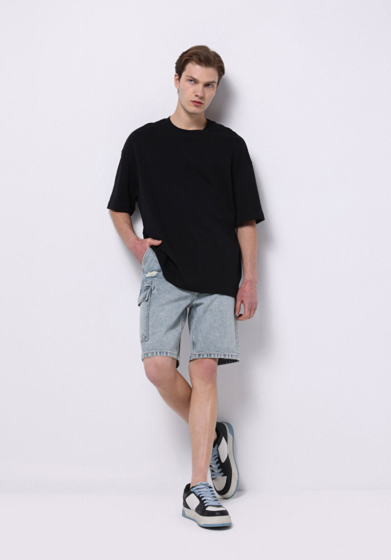 Зображення Шорти Чоловічі Блакитні  Cl1074776