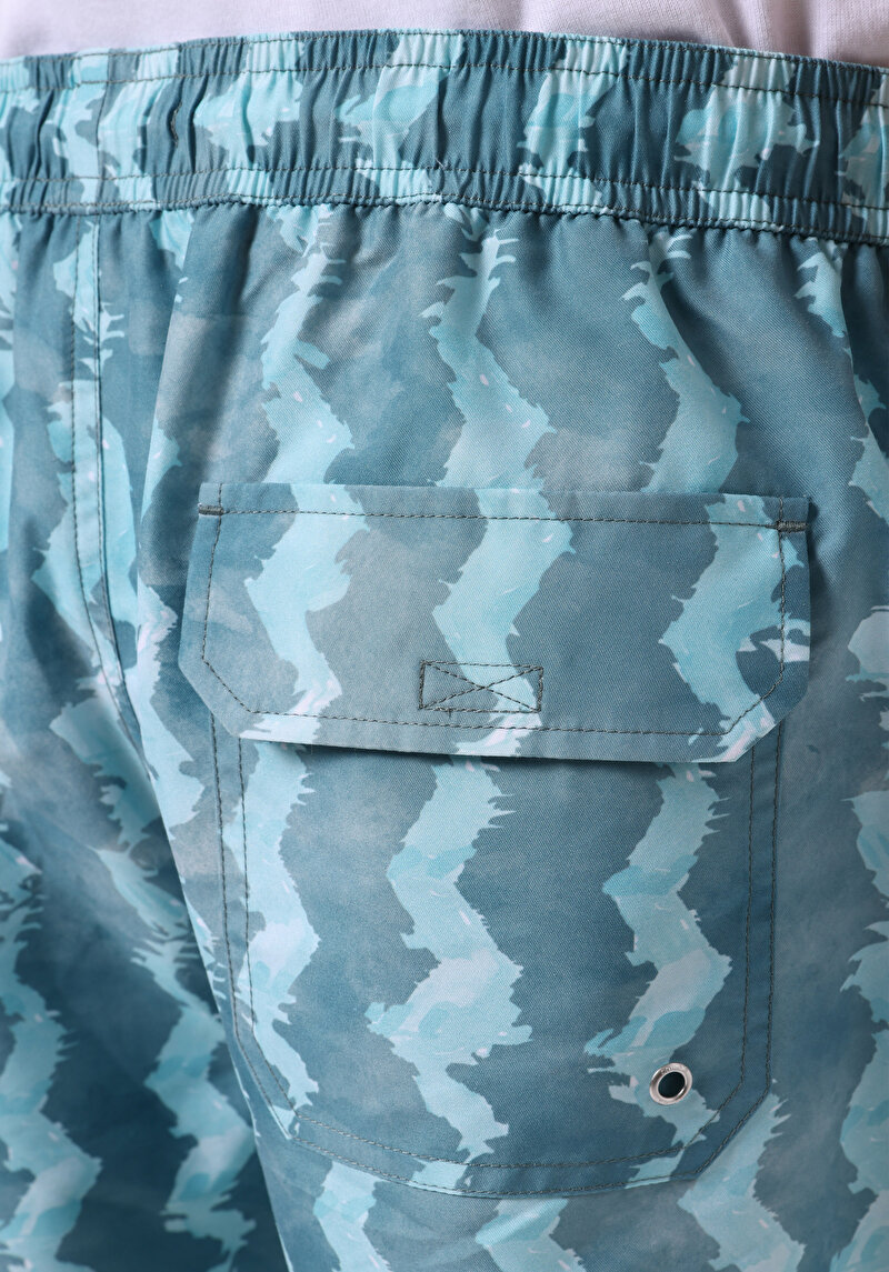 Показати інформацію про Шорти Пляжні Чоловічі Бірюзові  Cl1074807