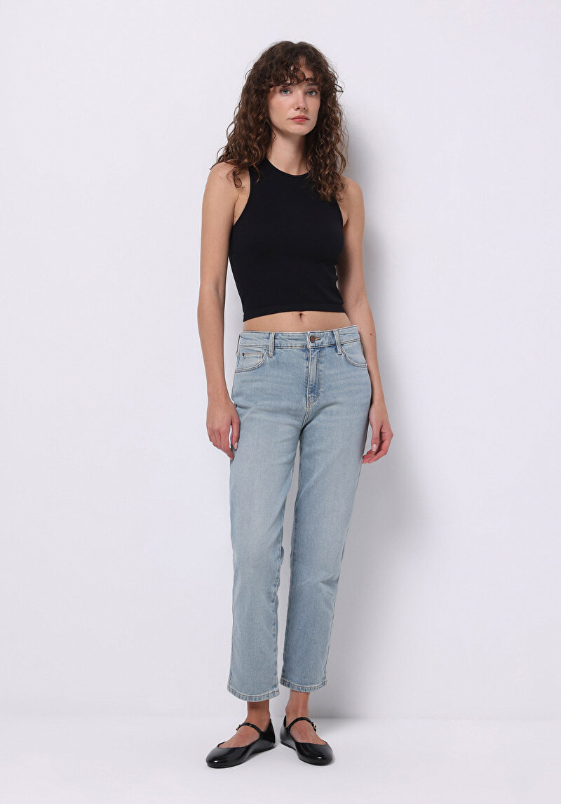 Зображення 891 Maya Джинси Жіночі Блакитні Вузького Крою Cl1069434