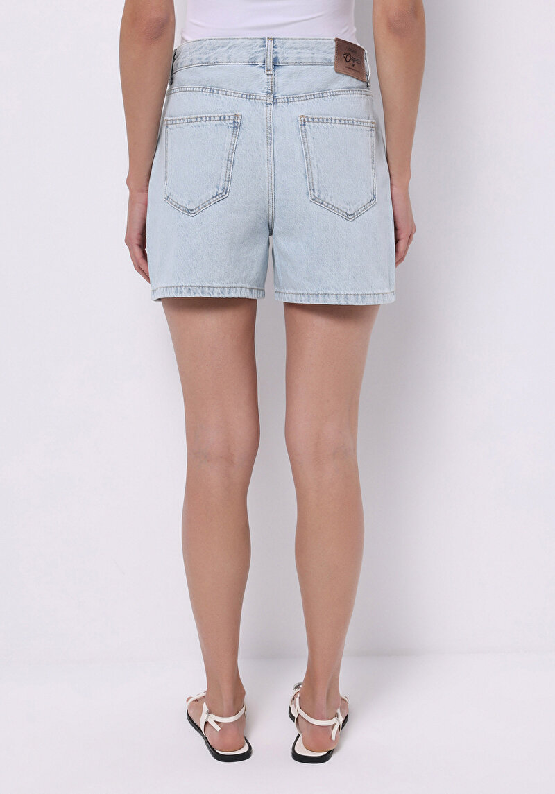 Показати інформацію про Шорти Жіночі Блакитні  Cl1073891