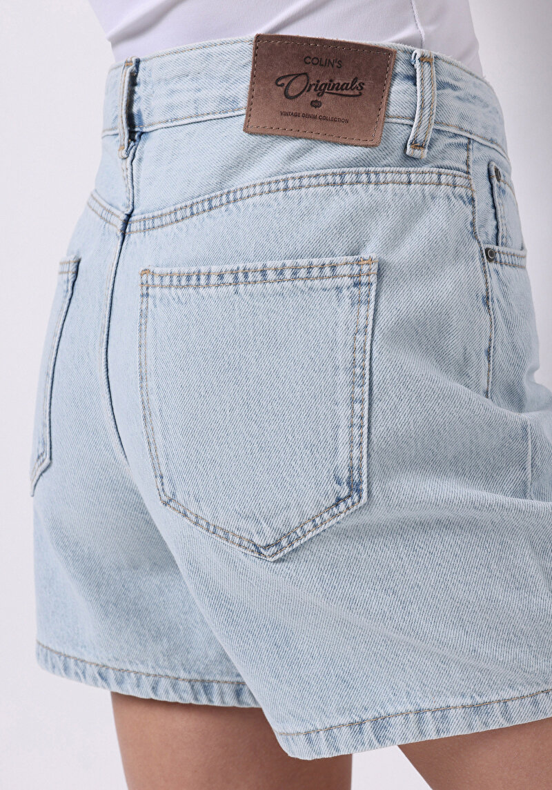 Показати інформацію про Шорти Жіночі Блакитні  Cl1073891