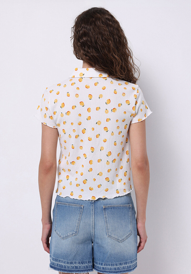 Зображення Сорочка З Коротким Рукавом Жіноча Бежева Cl1074578