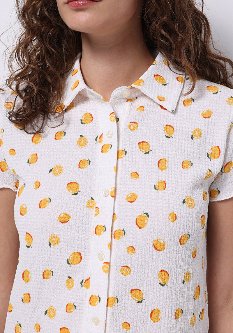 Зображення Сорочка З Коротким Рукавом Жіноча Бежева Cl1074578