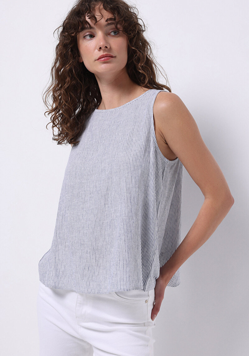 Зображення Сорочка З Коротким Рукавом Жіноча Блакитна  Cl1074643