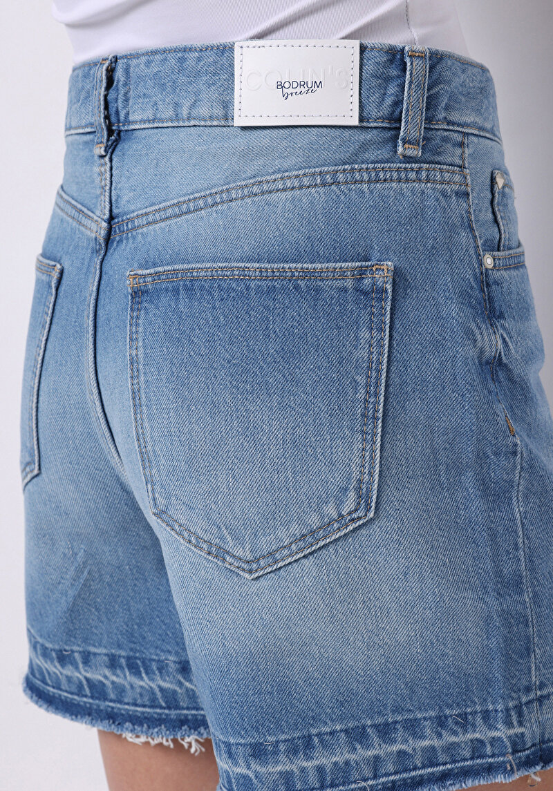 Показати інформацію про Шорти Жіночі Блакитні  Cl1074979