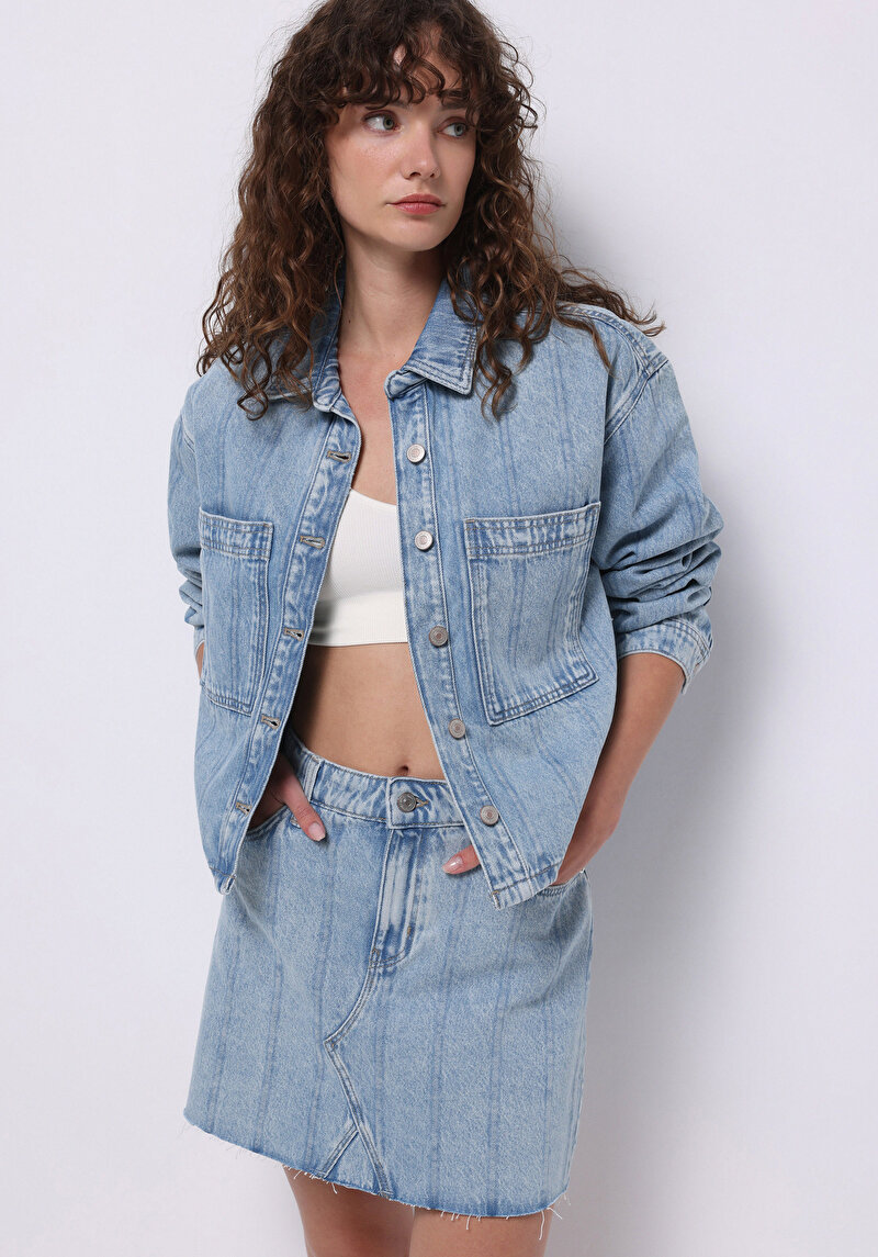 Зображення 360 Fritzy Піджак Жіночий Блакитний  Cl1075125