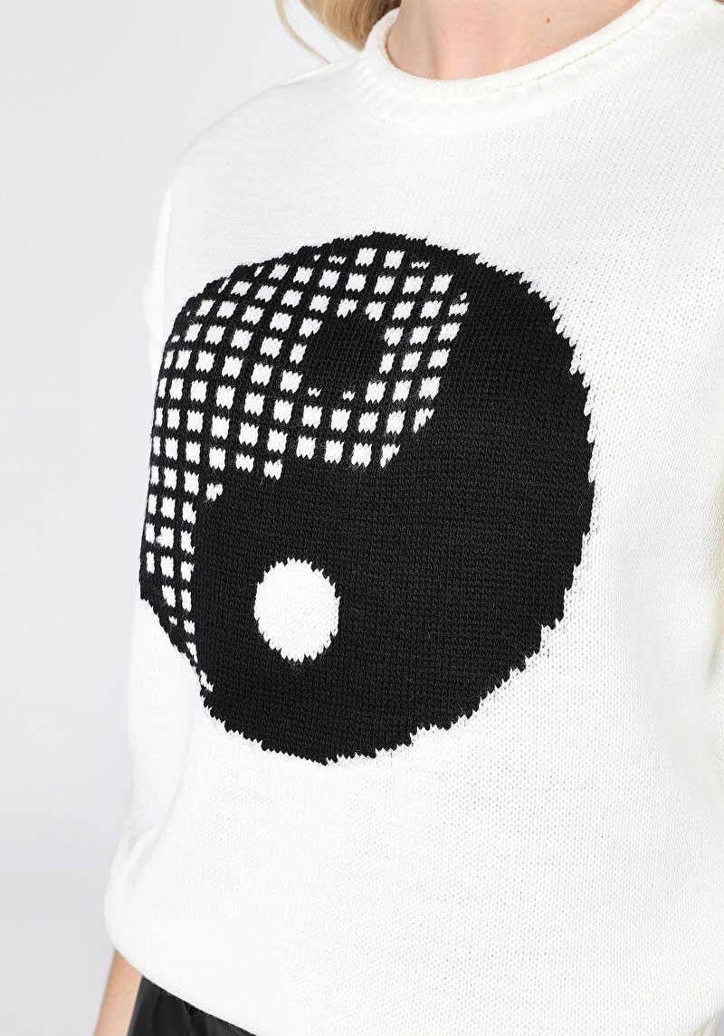 Показати інформацію про Светр Жіночий Білий  Cl1059728