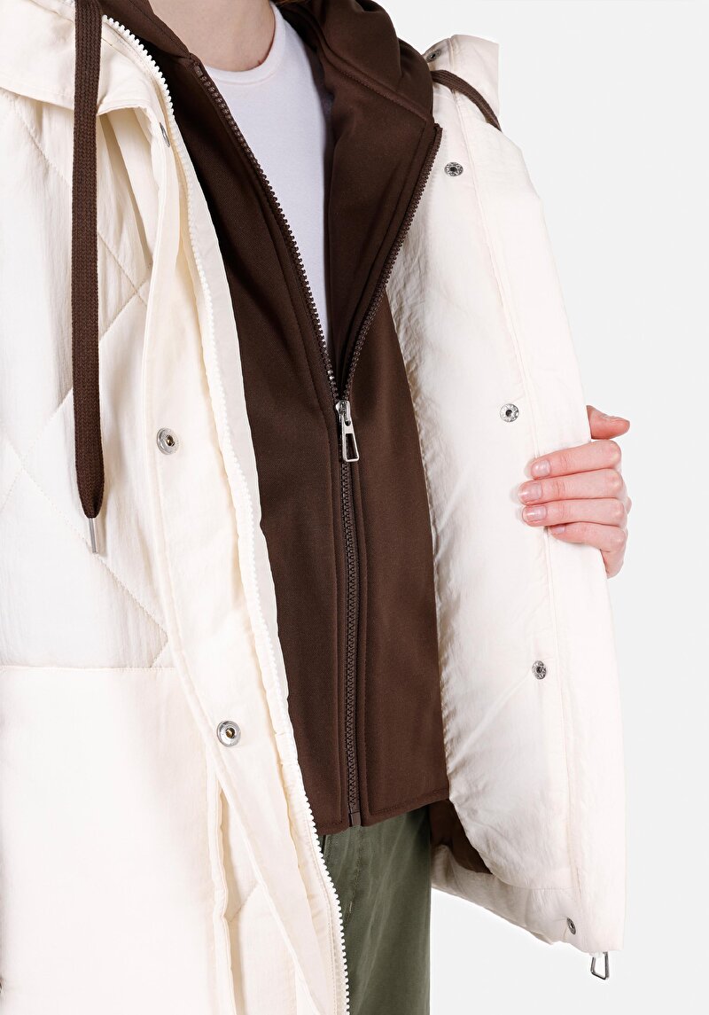 Показати інформацію про Куртка Жіноча Біла  Cl1072622