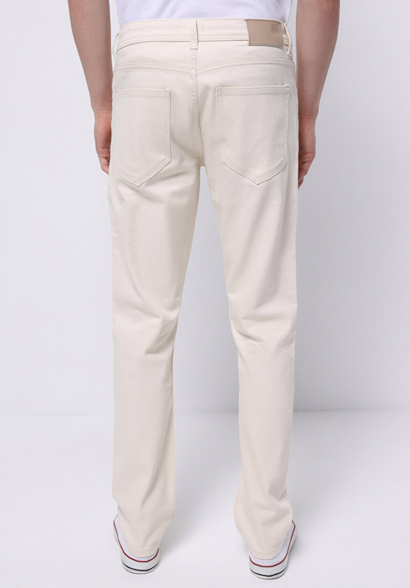 Зображення 044 Karl Джинси Чоловічі Бежеві Прямого Крою Cl1074737